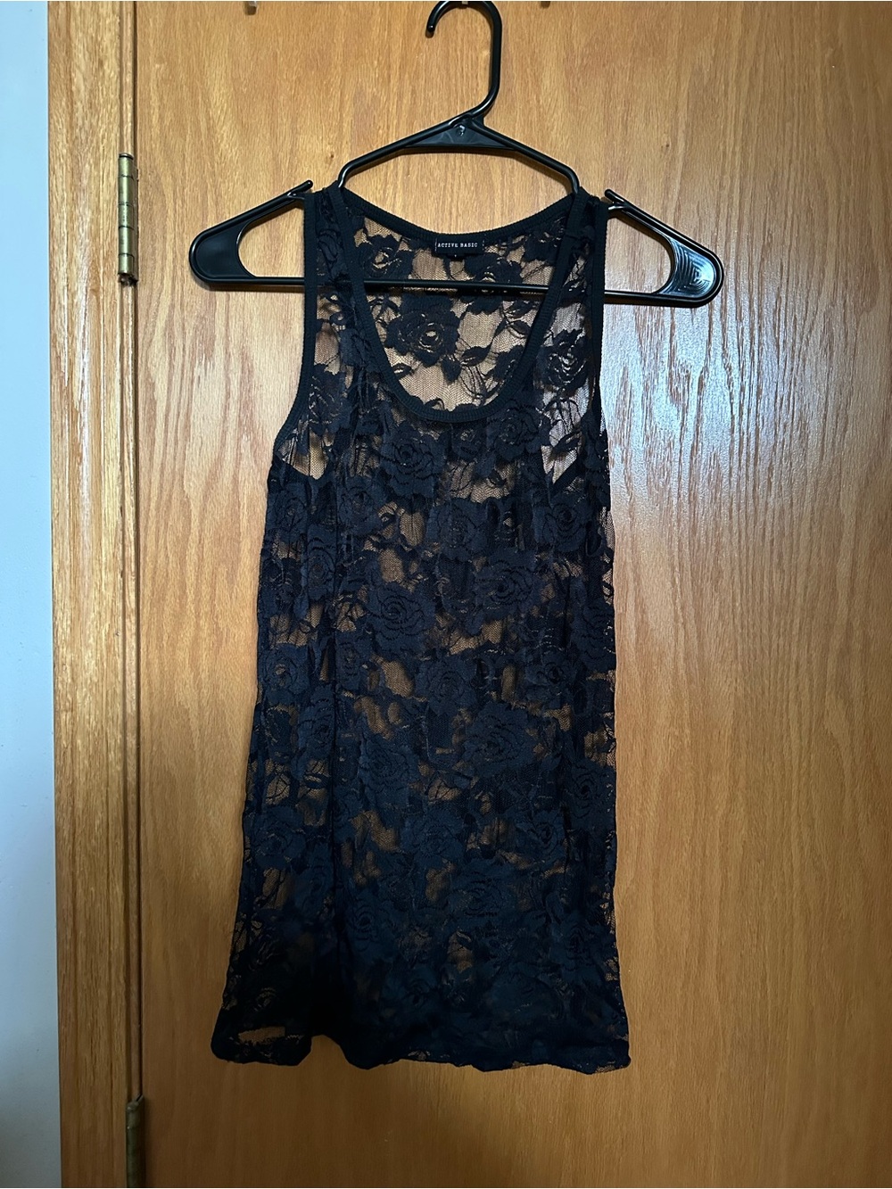 Black Lace Tank Top - Express